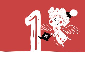 Illustration zum SONNENTOR Tee Adventkalender - Türchen 1 | © SONNENTOR