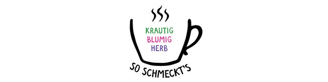 Grafik von der Sensoriktasse mit krautig, blumig, herb. | © SONNENTOR