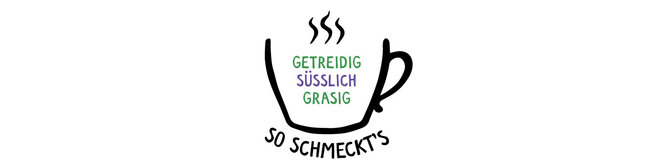 Grafik von der Sensoriktasse mit getreidig, süßlich, grasig. | © SONNENTOR