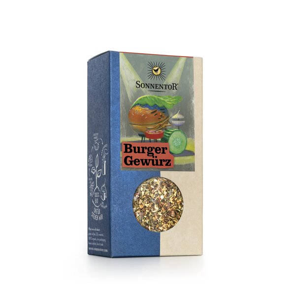 Burger-Gewürz bio 60 g, Packung