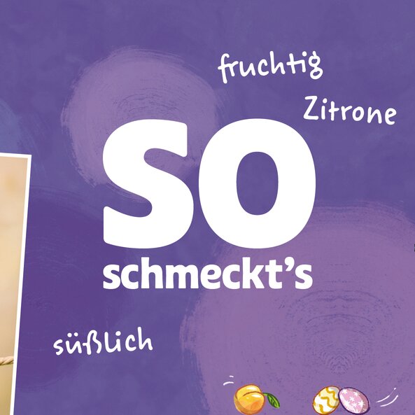 Taste of the organic spelt cookies: fruity, sweet with lemon