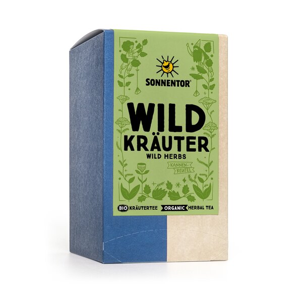 Wildkräuter Tee bio 44 g, Kannenbeutel Wildkräuter Tee bio 44 g, Kannenbeutel