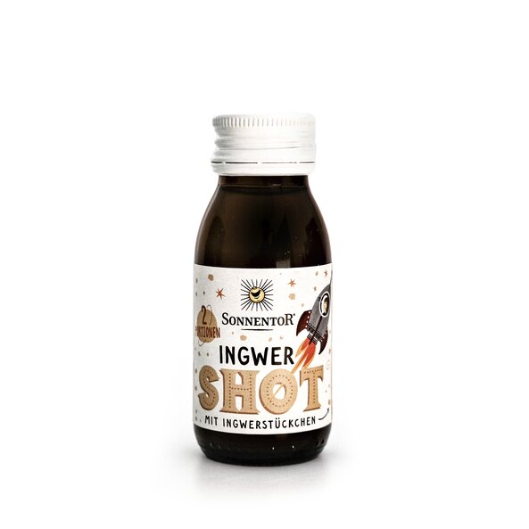 Ingwer Shot Getränk bio 60 ml Ingwer Shot Getränk bio 60 ml