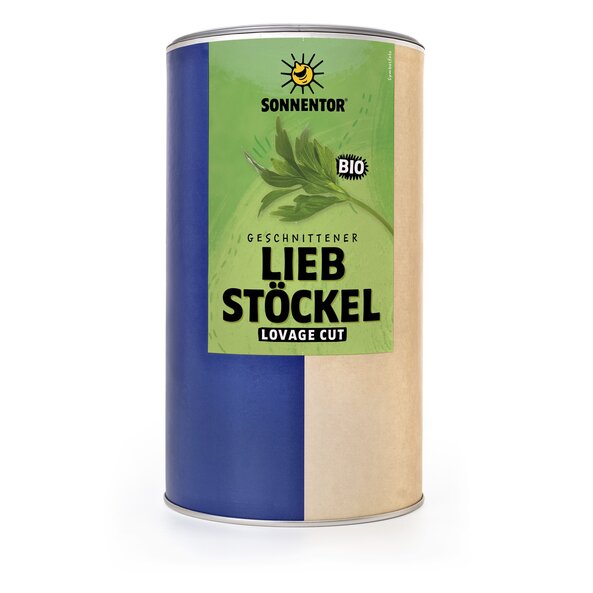 Liebstöckel geschnitten bio 140 g, Gastrodose groß Liebstöckel geschnitten bio 140 g, Gastrodose groß