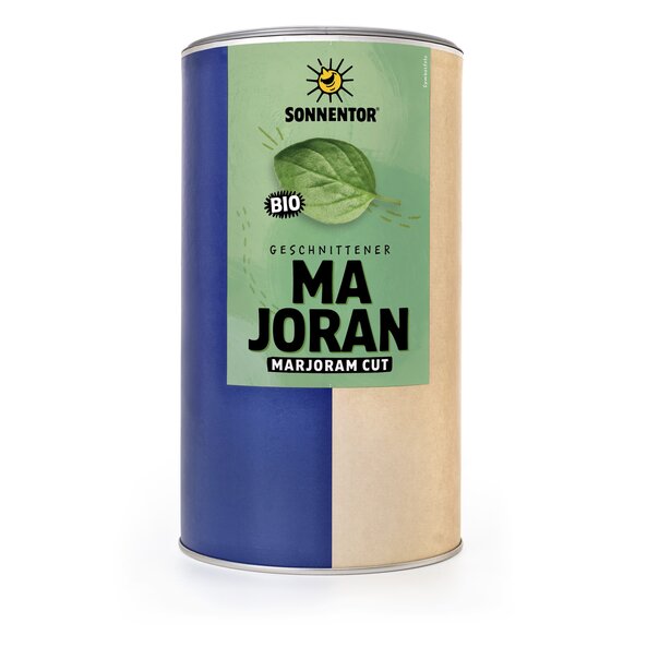 Majoran geschnitten bio 110 g, Gastrodose groß Majoran geschnitten bio 110 g, Gastrodose groß