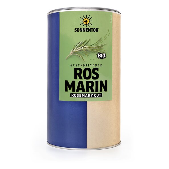 Rosmarin geschnitten bio 340 g, Gastrodose groß Rosmarin geschnitten bio 340 g, Gastrodose groß