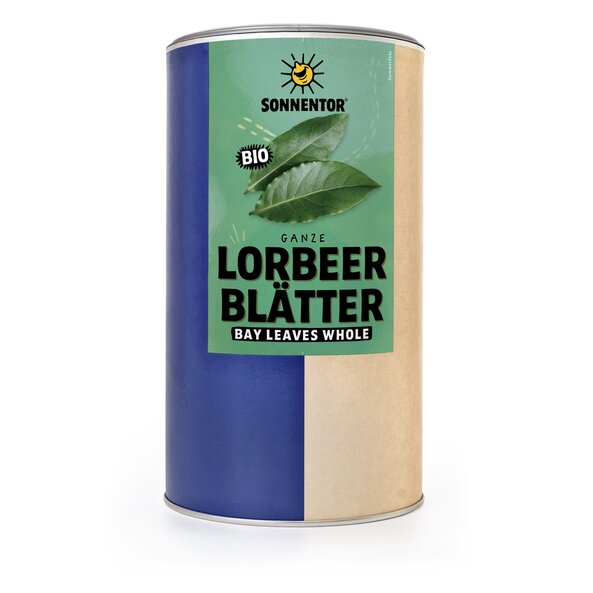 Lorbeerblätter ganz bio 50 g, Gastrodose groß Lorbeerblätter ganz bio 50 g, Gastrodose groß