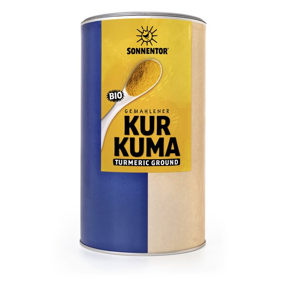 Kurkuma gemahlen bio 500 g, Gastrodose groß