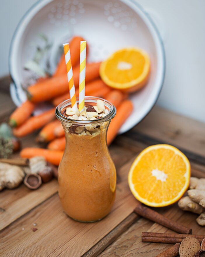 Karotten-Orangen Smoothie - SONNENTOR.com