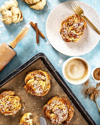 Schwedische Zimtschnecken (Kanelbullar) | © SONNENTOR